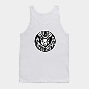 Winged Ox - white bkg Tank Top
